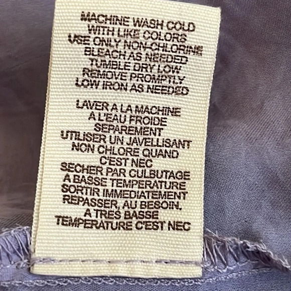 Free People Falling for Georgette Tank Style Lace Up Pocket Dress - Size Small - Picture 7 of 7